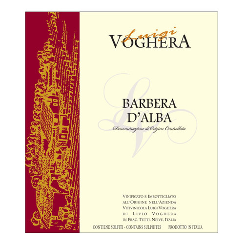 Product image for Luigi Voghera Barbera d'Alba 2023 750ml