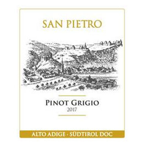 Product image for San Pietro Sudtirol - Alto Adige Pinot Grigio 2024 750ml