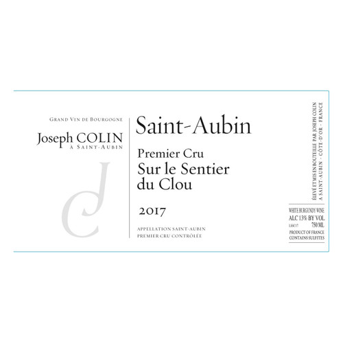 Product image for Joseph Colin Saint-Aubin 1er Cru Sur le Sentier du Clou 2023 750ml