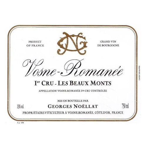 Product image for Georges Noellat Vosne-Romanee 1er Cru Les Beaux Monts 2022 750ml