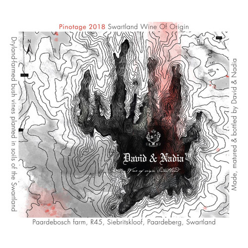 Product image for David & Nadia Wines Topography Pinotage Swartland 2024 750ml
