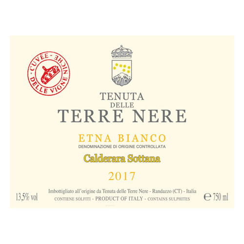 Product image for Tenuta delle Terre Nere Etna Bianco Caldera Sottana Cuvee Della Vigne Niche 2023 750ml