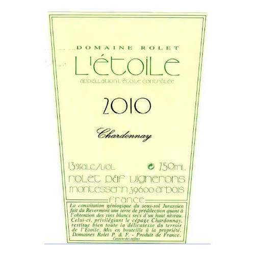 Product image for Domaine Rolet Pere et Fils L'Etoile Chardonnay 2018 750ml