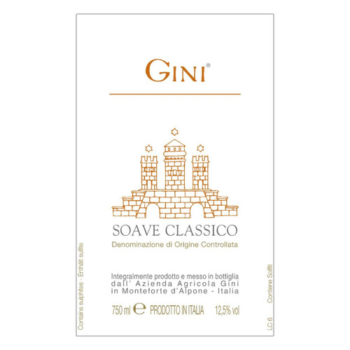 Product image for Gini Soave Classico 2024 375ml