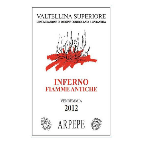 Product image for ARPEPE Valtellina Superiore Inferno Fiamme Antiche 2012 750ml
