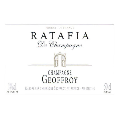 Product image for Champagne R. Geoffroy Ratafia de Champagne NV 500ml