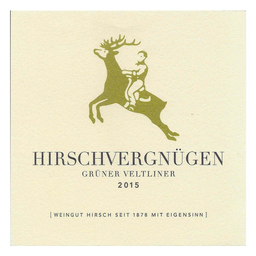 Product image for Weingut Hirsch Grüner Veltliner Hirschvergnügen 2023 750ml