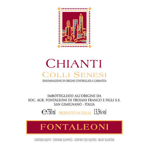Product image for Fontaleoni Chianti Colli Senesi 2024 750ml