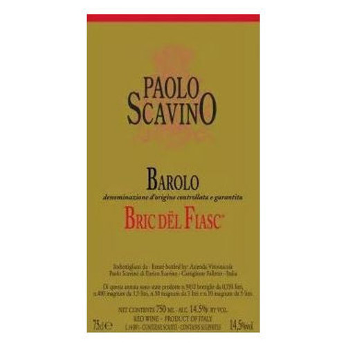 Product image for Paolo Scavino Barolo Bric del Fiasc 2021 1.5L