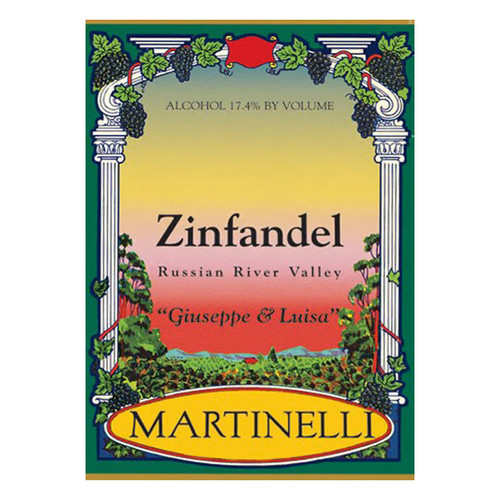 Product image for Martinelli Winery Zinfandel Guiseppe & Luisa Russian River Valley 2023 750ml