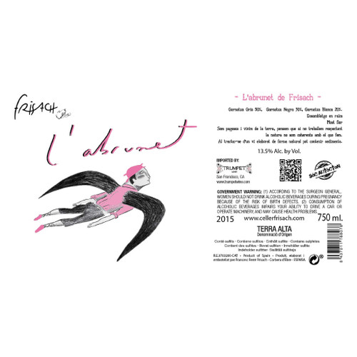 Product image for Celler Frisach Terra Alta L'Abrunet Rosat 2024 750ml
