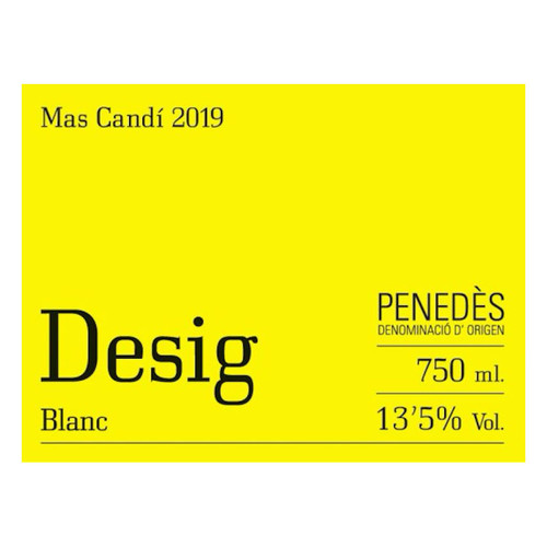 Product image for Mas Candi Penedes Desig Blanc 2024 750ml