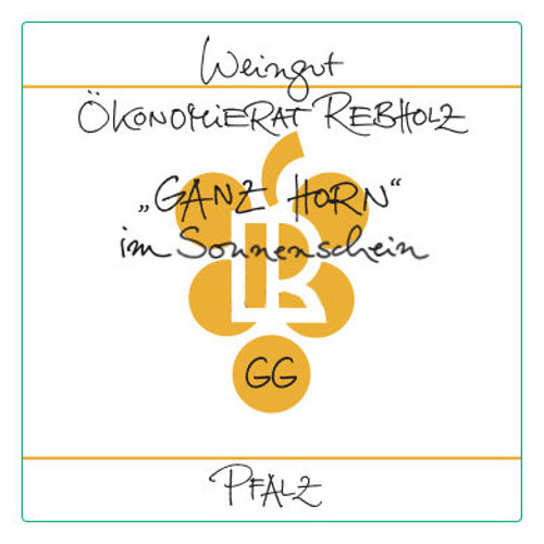 Product image for Okonomierat Rebholz Riesling Ganz Horn Grosses Gewachs 2018 750ml