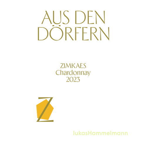 Product image for Lukas Hammelmann Pfalz Chardonnay Z Zimkaes Aus Den Dorfern 2024 750ml
