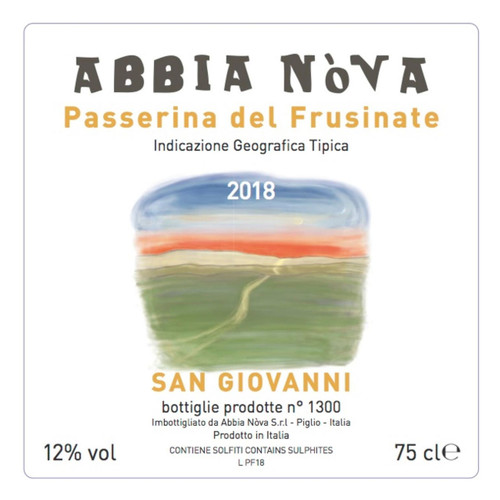 Product image for Abbia Nova San Giovanni Bianco 2022 750ml