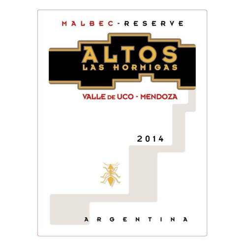 Product image for Altos Las Hormigas Malbec Reserve Valle de Uco 2022 750ml