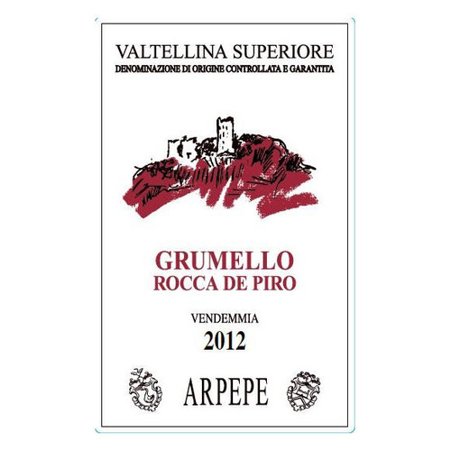 Product image for Arpepe Valtellina Superiore Grumello Rocca de Piro 2010 1.5L