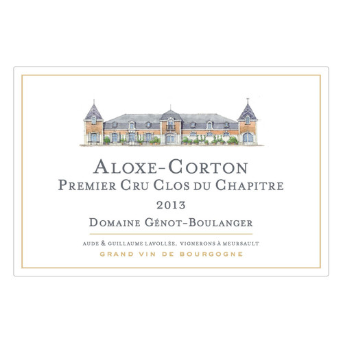 Product image for Domaine Genot-Boulanger Aloxe-Corton 1er Cru Clos du Chapitre 2023 750ml