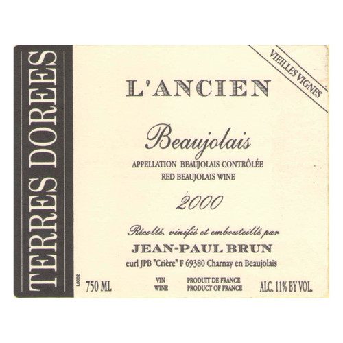 Product image for Terres Dorees L'Ancien Beaujolais 2023 750ml