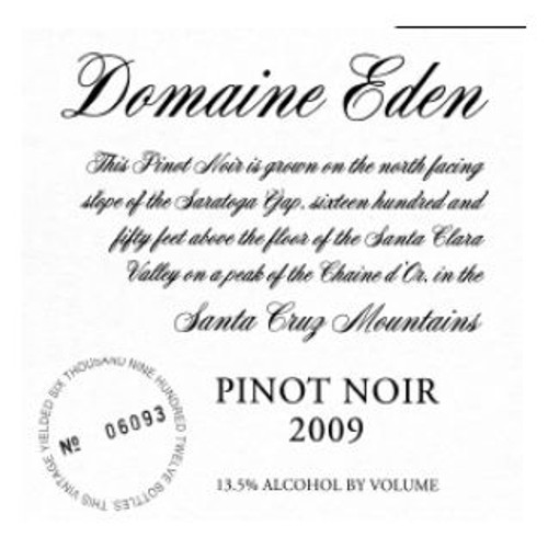 Product image for Domaine Eden Pinot Noir 2021 750ml