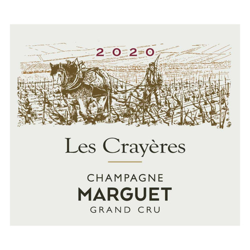 Product image for Champagne Marguet Champagne Grand Cru Les Crayeres 2020 750ml