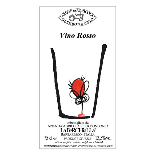 Product image for Olek Bondonio Langhe Vino Rosso Mosca 2024 750ml