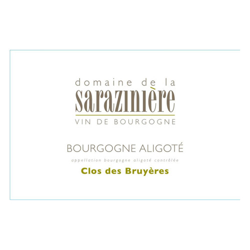 Product image for Domaine de la Saraziniere Bourgogne Aligote Clos des Bruyeres 2024 750ml