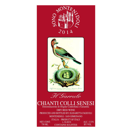 Product image for Montenidoli Chianti Colli Senesi Il Garrulo 2022 750ml
