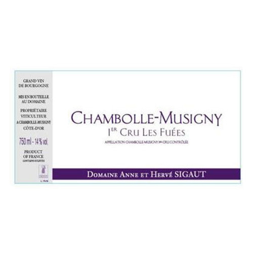 Product image for Anne & Herve Sigaut Chambolle-Musigny 1er Cru Les Fuees 2023 375ml