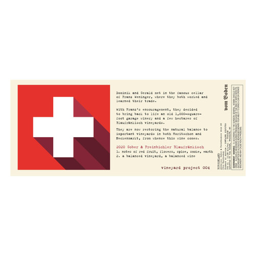 Product image for Gober & Freinbichler Vineyard Project 004 Blaufrankisch 2024 750ml
