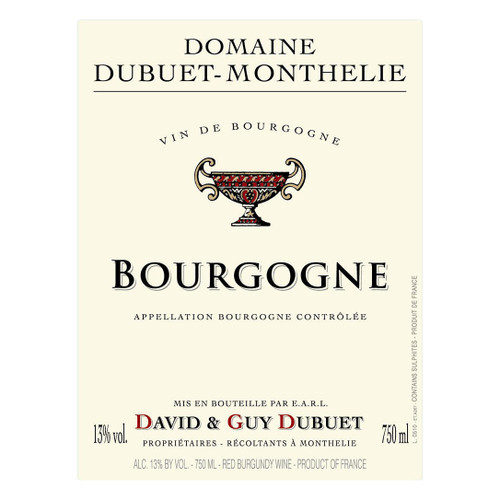 Product image for Domaine Dubuet-Monthelie Bourgogne 2023 750ml