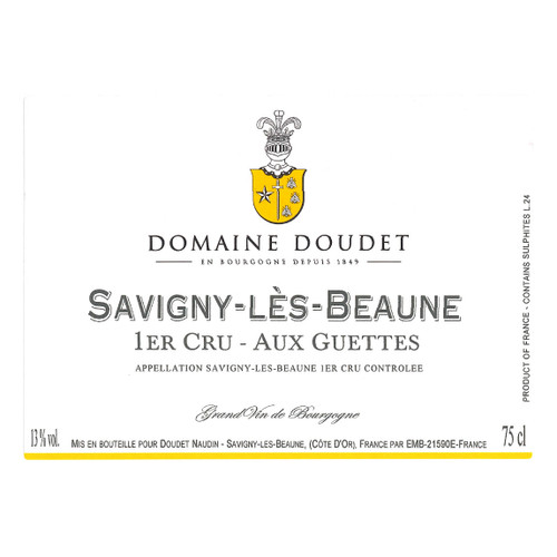 Product image for Domaine Doudet Savigny-les-Beaune 1er Cru Aux Guettes 2018 750ml