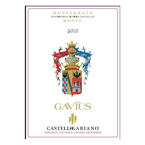 Product image for Castello di Gabbiano Monferrato Gavius Rosso 2019 750ml