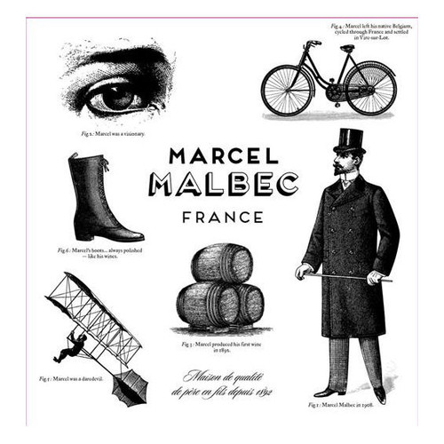 Product image for Chateau du Cedre Marcel Comte Tolosan Malbec 2023 750ml