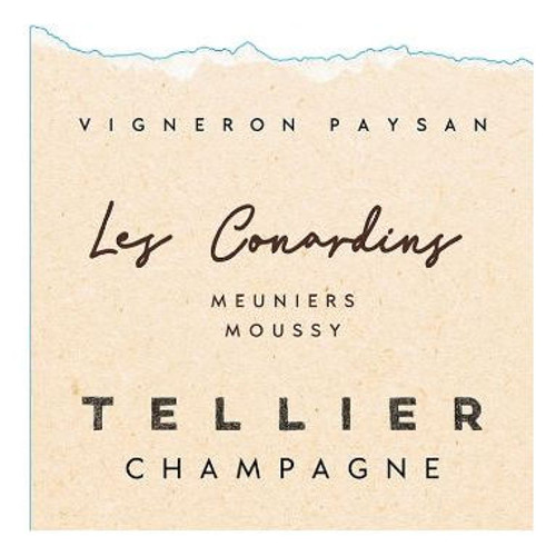 Product image for Champagne Tellier Champagne Extra Brut Les Conardins Meuniers 2019 750ml