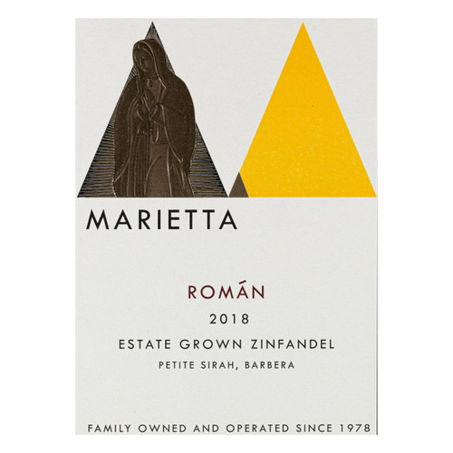 Product image for Marietta Cellars Roman Estate Grown Zinfandel 2022 750ml