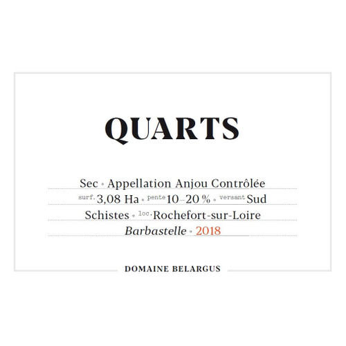 Product image for Domaine Belargus Anjou Les Quarts Sec 2021 1.5L Product image for Domaine Belargus Anjou Les Quarts Sec 2021 1.5L