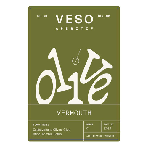 Product image for VESO Olive Vermouth Aperitif NV 750ml Product image for VESO Olive Vermouth Aperitif NV 750ml