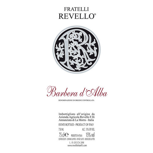 Product image for Fratelli Revello Barbera d'Alba 2024 750ml