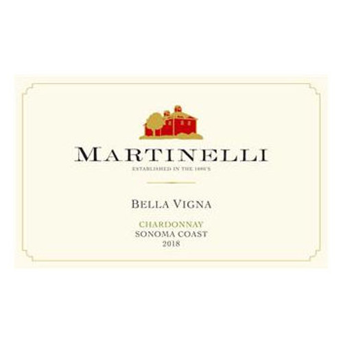 Product image for Martinelli Winery Chardonnay Bella Vigna Sonoma Coast 2022 750ml