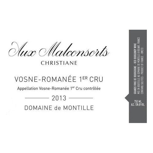 Product image for Domaine de Montille Aux Malconsorts Cuvee Christiane 2021 750ml