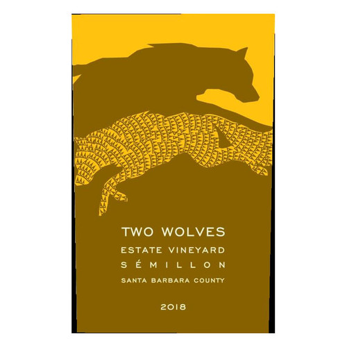 Product image for Two Wolves Semillon Estate Vineyard Santa Barbara County 2022 750ml