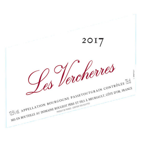 Product image for Domaine Rougeot Pere & Fils Bourgogne Passetoutgrain Les Vercherres Sans Sulfites 2024 750ml