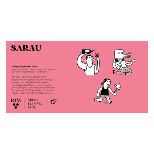 Product image for RIM Emporda Emporda Sarau Negre 2023 750ml