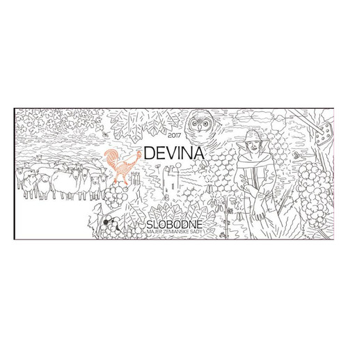Product image for Slobodne Vinarstvo Devina White Wine 2021 750ml