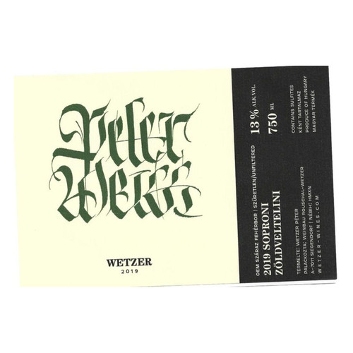 Product image for Peter Wetzer Weiss 2023 750ml