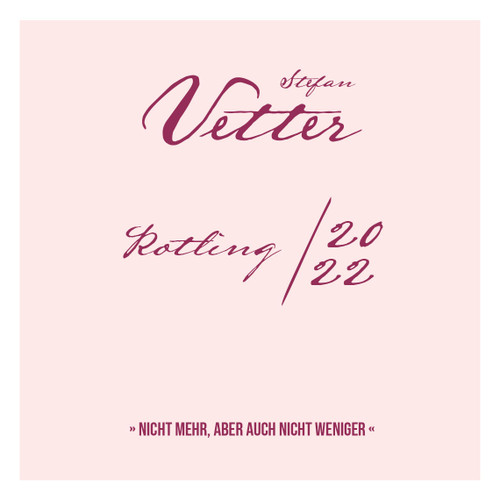 Product image for Stefan Vetter La Gamba Rotling 2022 750ml