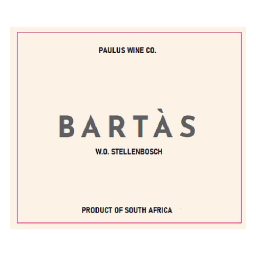 Product image for Paulus Wine Co. Chenin Blanc Bartas Stellenbosch 2023 750ml