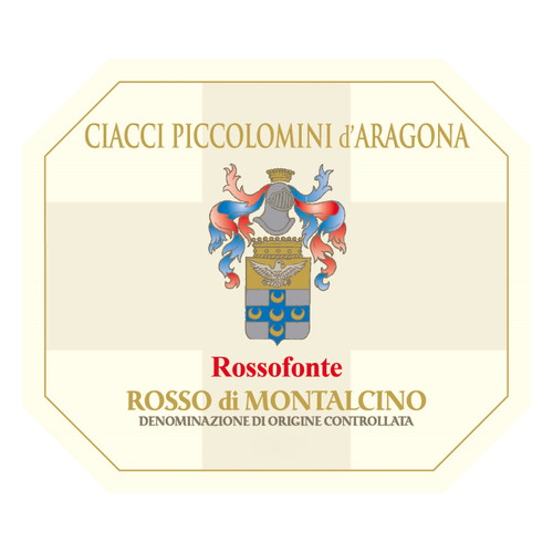 Product image for Ciacci Piccolomini d'Aragona Rosso di Montalcino Rossofonte 2023 750ml