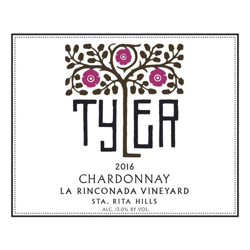 Product image for Tyler Winery Chardonnay La Rinconada Vineyard Sta. Rita Hills 2023 750ml